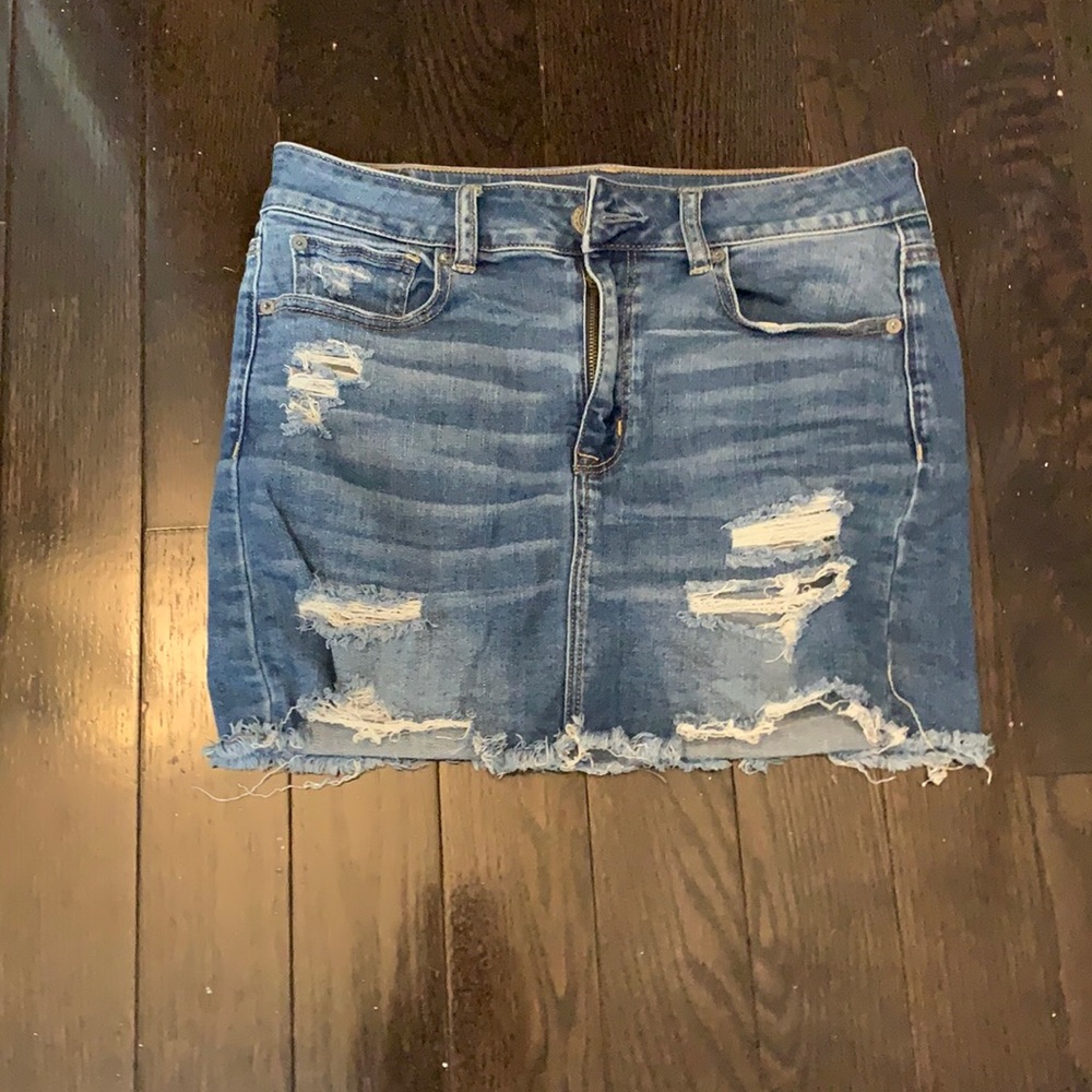 AEO Denim Mini Skirt